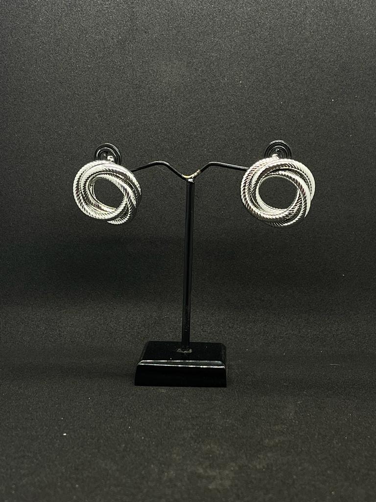 Coil Shaped Stud Earrings #3